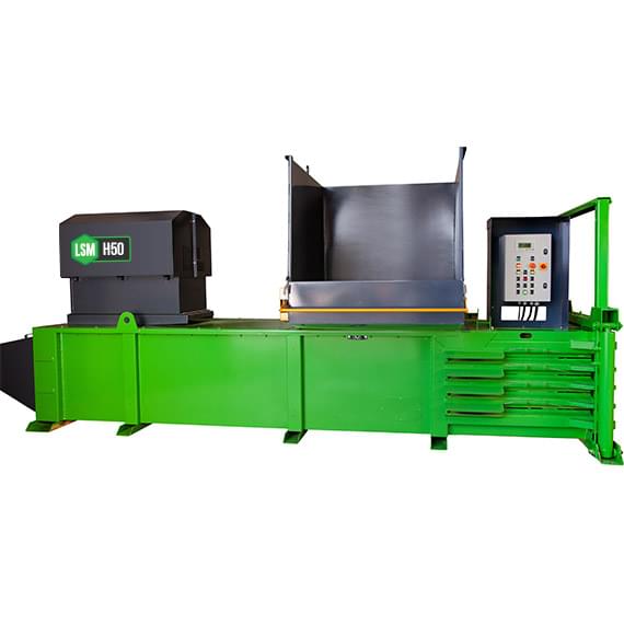 standard horizontal baler front