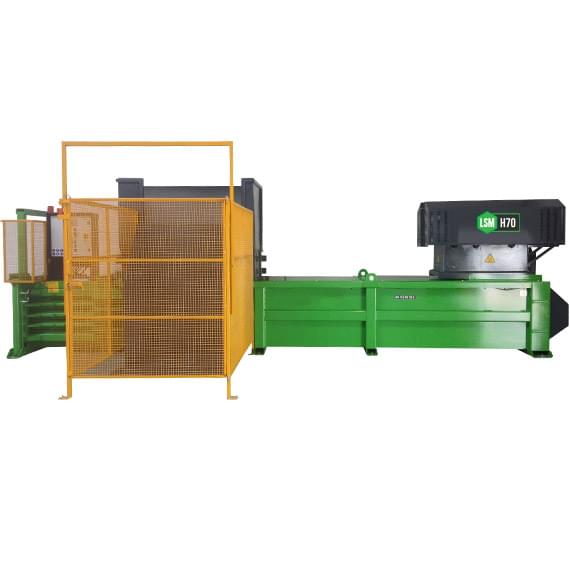 horizontal big baler front