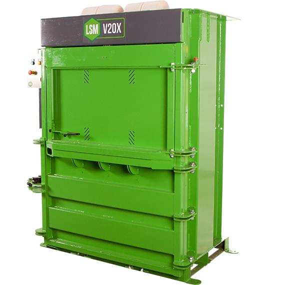 cross ram baler