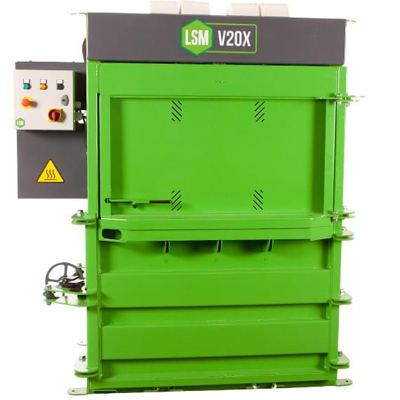 cross ram baler