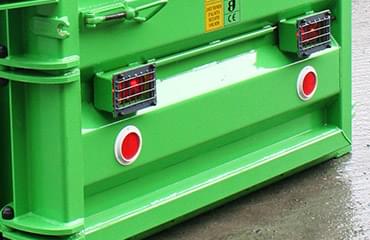 agricultural waste baler road lights